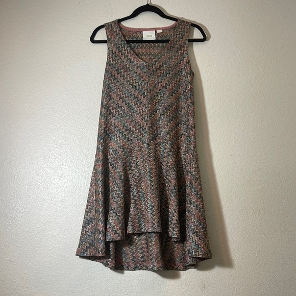 Anthropologie Maeve  - Westwater Knit Chevron Dress XSP - Picture 4 of 12